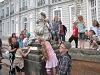 Geoquest Day 4 - Children from Oldway Primary School meet the Geotrio at Oldway Mansion, Paignton