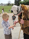 Geoquest Day 4 - Children from Oldway Primary School meet the Geotrio at Oldway Mansion, Paignton