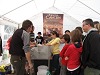 The Young Explorers archaeology group get a special close up view of the wahing process.